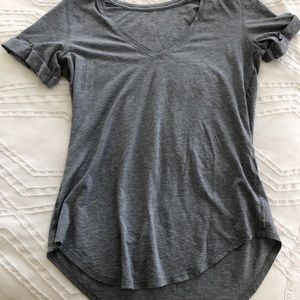 Gray Lululemon T-Shirt